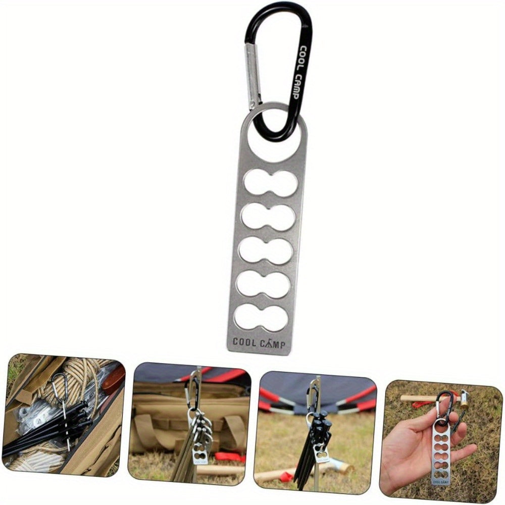 Stainless Steel Tent Peg Holder for Outdoor Camping