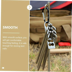 Stainless Steel Tent Peg Holder for Outdoor Camping