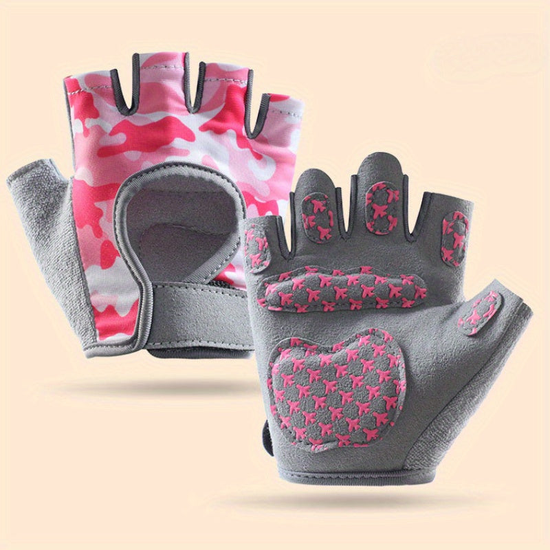 Unisex All Weather Kids Riding Gloves Non Slip Breathable