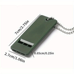 3-Frequency Outdoor Survival Whistle High Pitch First Aid Treble