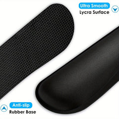 2pcs Memory Foam Keyboard Wristrest Mouse Wristrest Set