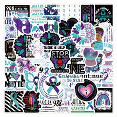 60pcs Graffiti Stickers Waterproof Easy Application
