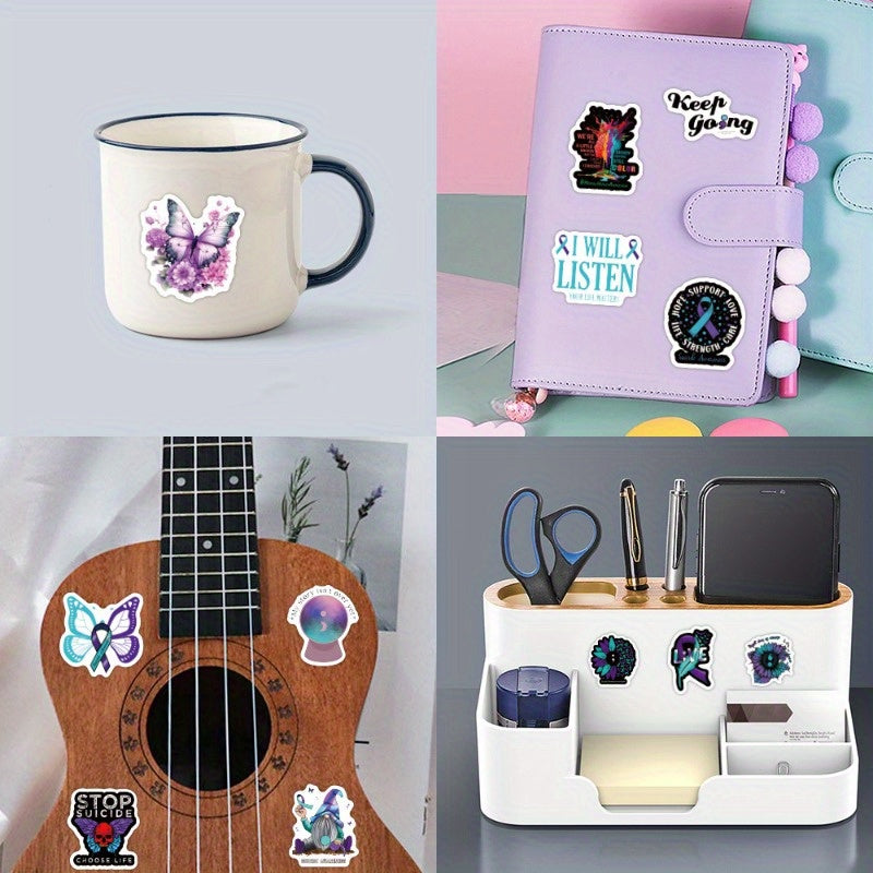 60pcs Graffiti Stickers Waterproof Easy Application