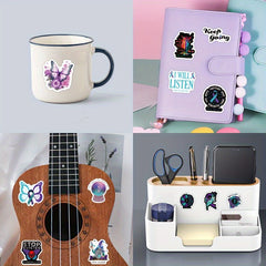 60pcs Graffiti Stickers Waterproof Easy Application