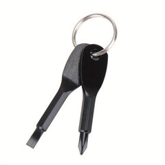 Outdoor Portable Key Chain Screwdriver Travel Kits