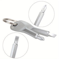 Outdoor Portable Key Chain Screwdriver Travel Kits