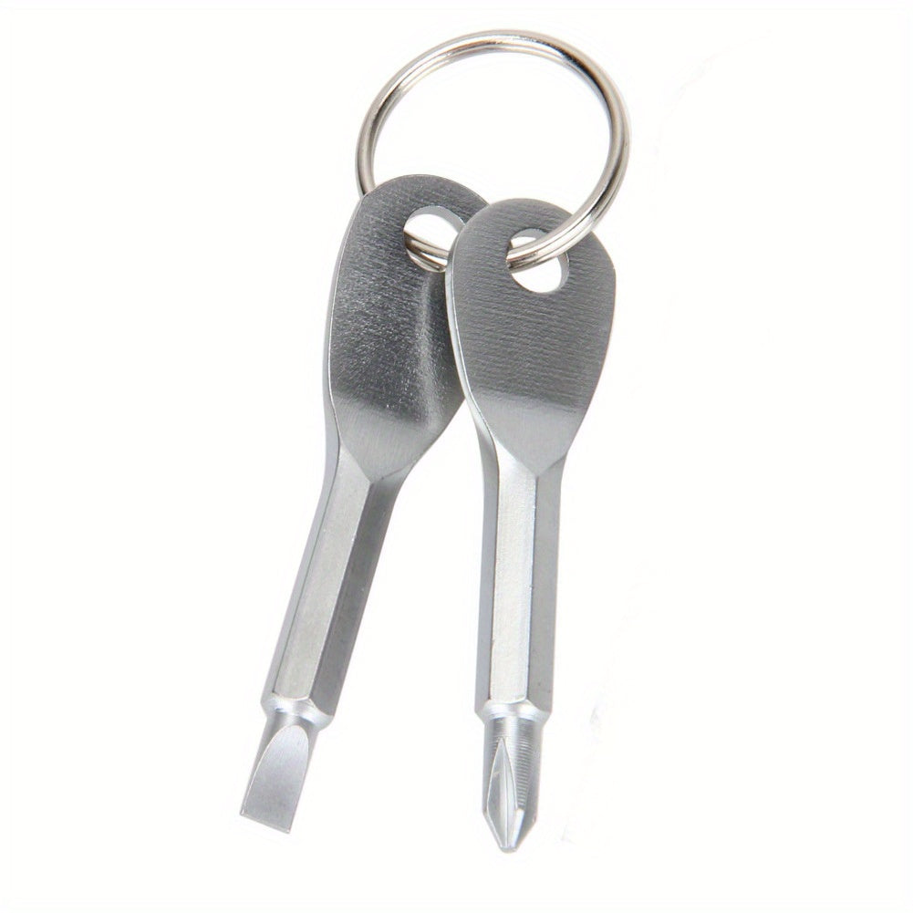 Outdoor Portable Key Chain Screwdriver Travel Kits