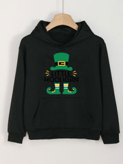 Little Hooligan Girls Graphic Hoodies With Pocket Spring Fall Sports Gift
