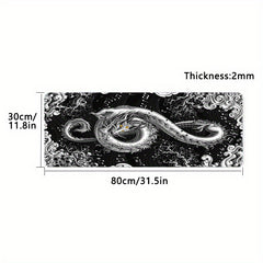 Dragon Note Music Soft Mouse Pad Non Slip Rubber Base