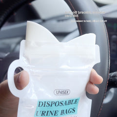 4pcs Car Disposable Urine Bags 750ML Outdoor Travel Camping Emergency Portable