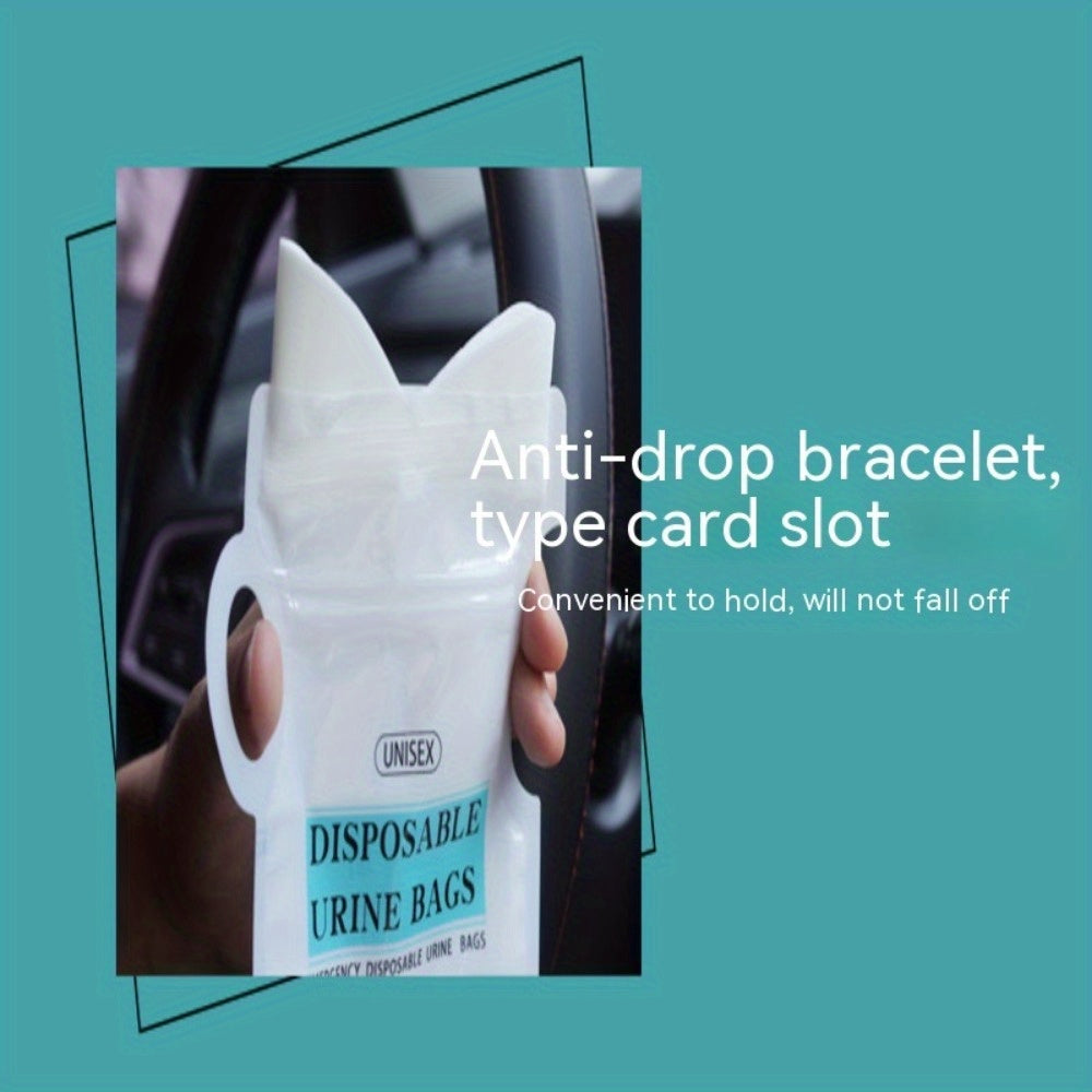 4pcs Car Disposable Urine Bags 750ML Outdoor Travel Camping Emergency Portable