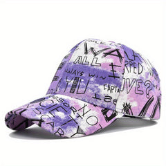 Graffiti Baseball Cap for Summer Outdoor Activities