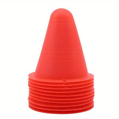 10Pcs Roller Skate Training Cones Ball Sports Obstacles