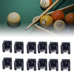 12pcs Wall Hanging Cue Holder Fishing Rod Holder