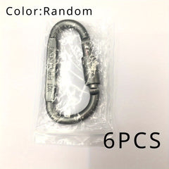 12pcs Thickened D-shaped Buckle for Camping Hiking