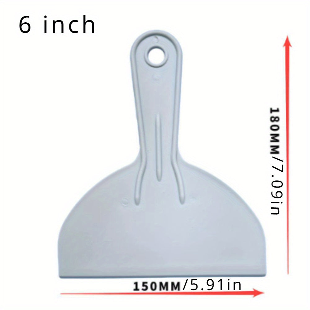 4pcs Grey Putty Scraper 5-16 7-15 Plastic Vaginal Angle Thickened