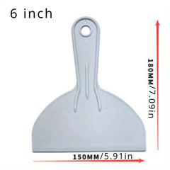 4pcs Grey Putty Scraper 5-16 7-15 Plastic Vaginal Angle Thickened