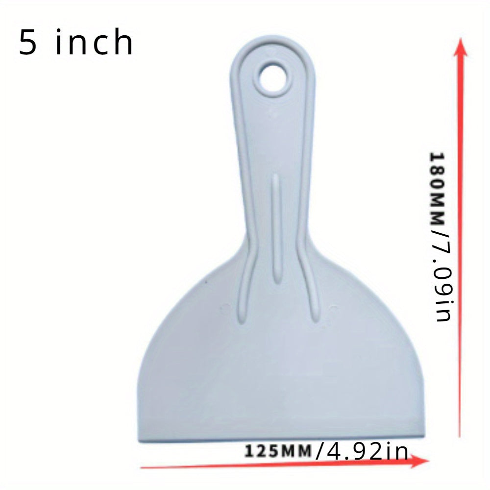 4pcs Grey Putty Scraper 5-16 7-15 Plastic Vaginal Angle Thickened