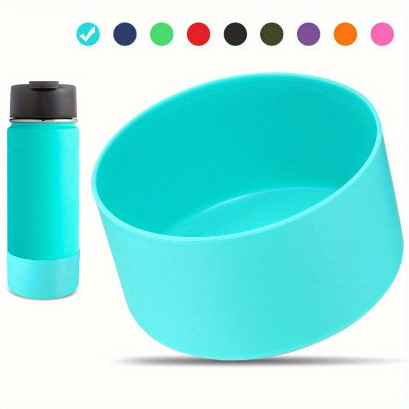 Silicone Sleeve for Water Bottles, Anti Slip & Shockproof Cup Base Cover