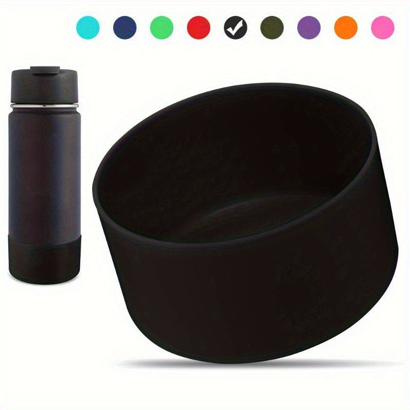 Silicone Sleeve for Water Bottles, Anti Slip & Shockproof Cup Base Cover