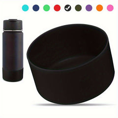 Silicone Sleeve for Water Bottles, Anti Slip & Shockproof Cup Base Cover