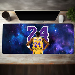 Legendary Basketball Player Mouse Pad - Starry Sky Design
