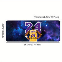 Legendary Basketball Player Mouse Pad - Starry Sky Design
