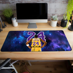 Legendary Basketball Player Mouse Pad - Starry Sky Design