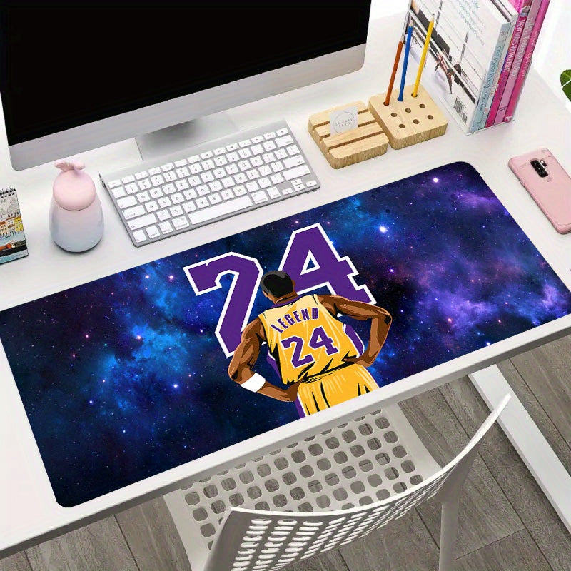 Legendary Basketball Player Mouse Pad - Starry Sky Design