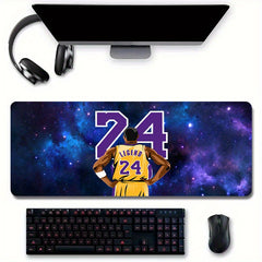 Legendary Basketball Player Mouse Pad - Starry Sky Design
