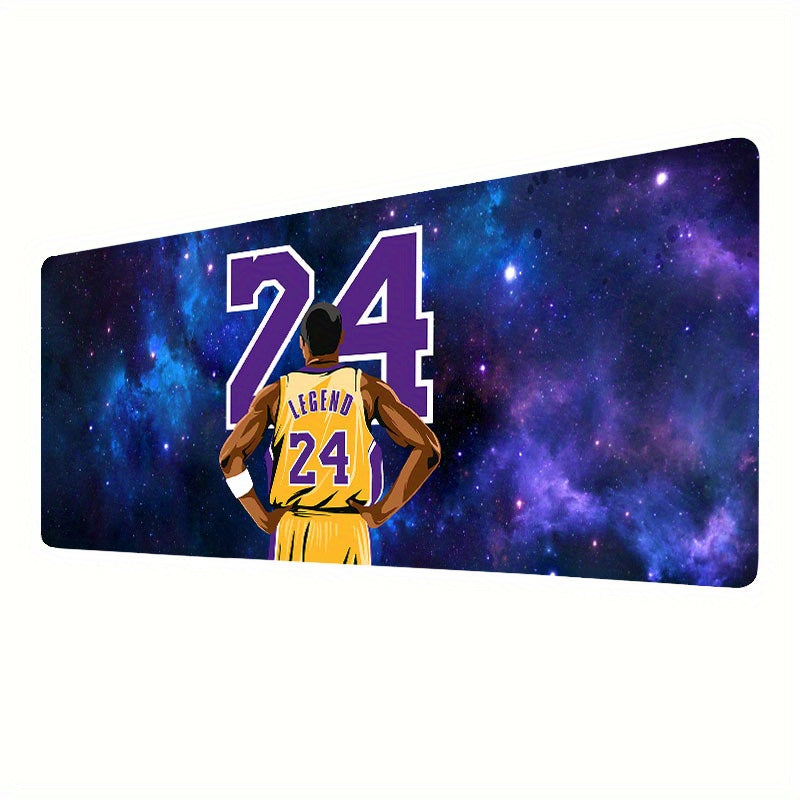 Legendary Basketball Player Mouse Pad - Starry Sky Design