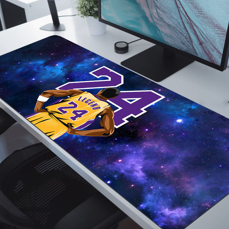 Legendary Basketball Player Mouse Pad - Starry Sky Design