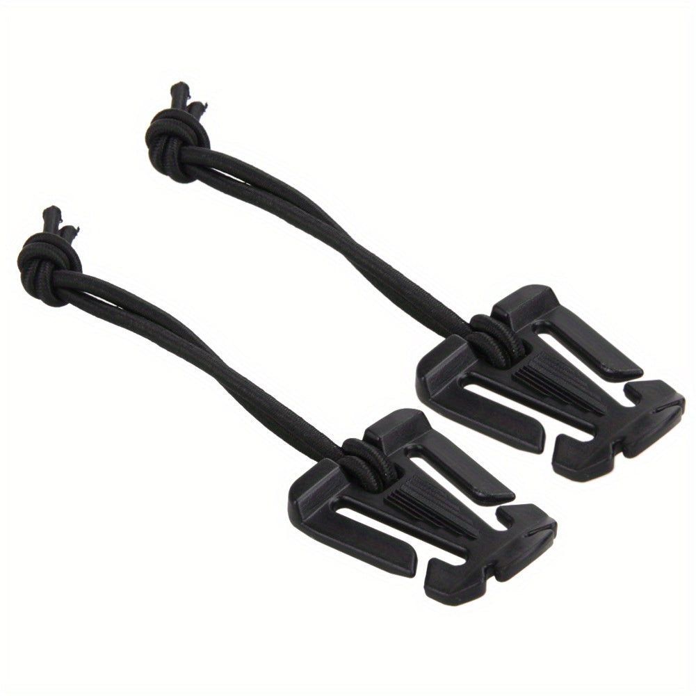 4pcs Webbing Backpack Buckle Quickdraws Carabiner