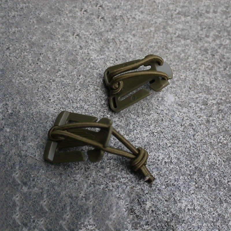 4pcs Webbing Backpack Buckle Quickdraws Carabiner