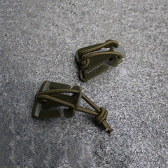 4pcs Webbing Backpack Buckle Quickdraws Carabiner