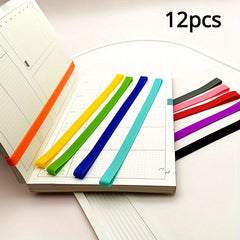 12pcs Extra Large Rubber Bands for Laptops and Equipment in Random Colors