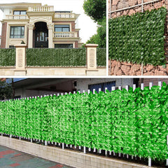 Boxwood Wall Panels - Grass Backdrop for Garden Fence