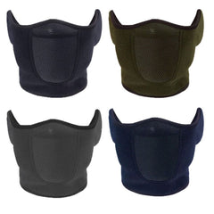 Winter Fleece Neck Warmer and Face Mask for Running Skiing Cycling