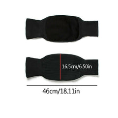 Plush Thermal Knee Pad Coldproof Winter Leg Warmer for Outdoor Sports