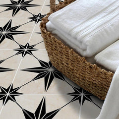 Modern Style PVC Wall Sticker Waterproof Self-adhesive for Home Floor Decor