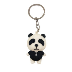 Panda Keychain Cartoon Doll Bag Purse Pendant for Men Women