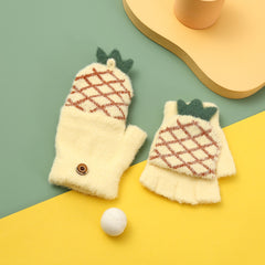 Warm Half Finger Baby Gloves for Autumn/Winter