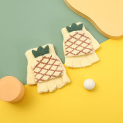 Warm Half Finger Baby Gloves for Autumn/Winter