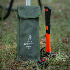 Portable Ground Nail Stake Bag for Camping Tent, 11 81in Oxford Cloth