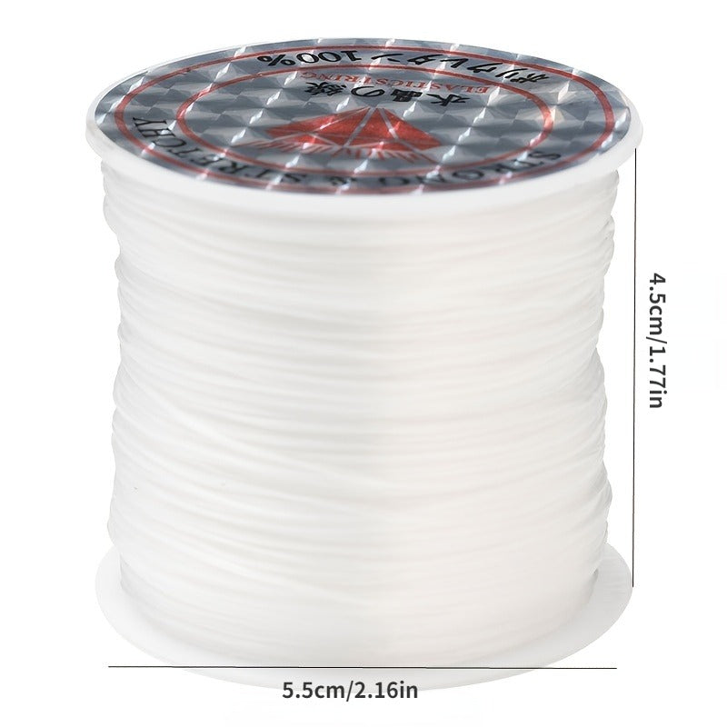 60m Elastic String Stretchy Bracelet Crystal Bead Cord Necklace Jewelry Making