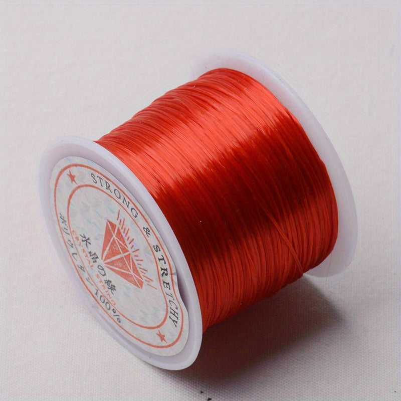 60m Elastic String Stretchy Bracelet Crystal Bead Cord Necklace Jewelry Making