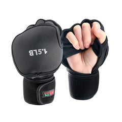 Weighted Gloves With Wrist Support Soft Boxing Gloves For Fitness Exercise Gym