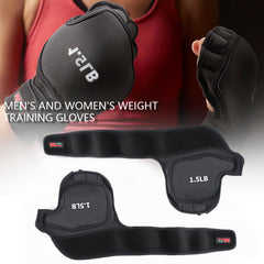 Weighted Gloves With Wrist Support Soft Boxing Gloves For Fitness Exercise Gym