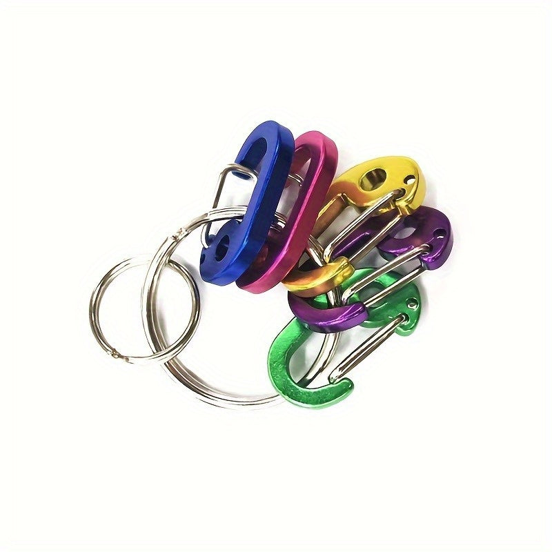 Durable Locking Buckle Keychain Clip Hook for Outdoor Activities