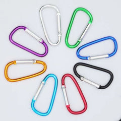 1pc D Aluminum Alloy Buckle Backpack Water Bottle Hanging Spring Hook Keychain